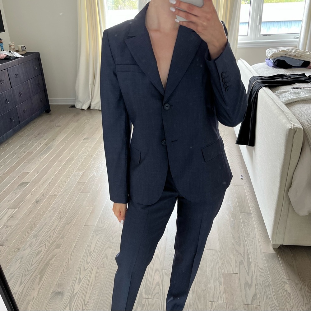 Judith & Charles Women’s Blue Pant Suit